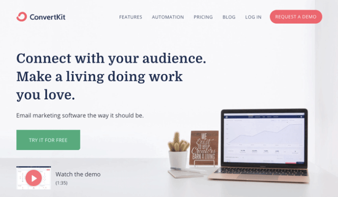 Convertkit Help You To Connect With Your Audience