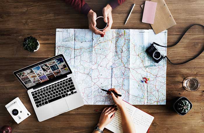 15+ Sites For Copyright Free Stock Photos - Royalty Free Images 4 Travel Planning Map Copyright Free Image