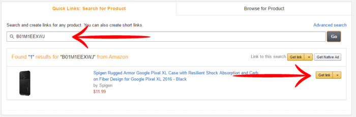 Search For Amazon Products To Affiliate