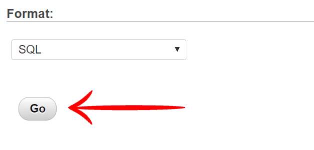 Select Sql Format To Backup Database