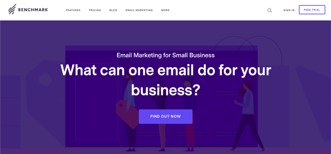 Benchmark - Free Email Marketing Service Recommended For Beginners
