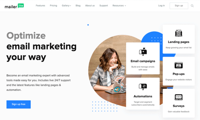 Mailerlite - Best Free Email Marketing Service