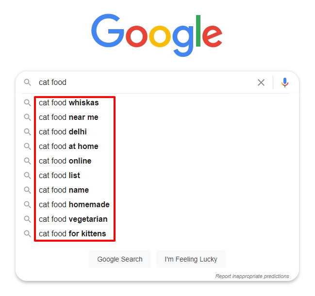 6 Proven Seo Tips To Target Keywords In Post For Beginners 2 Use Google Search To Identify Keyword Variations